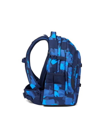 Satch Schulrucksack-Set PACK Troublemaker 3-teilig in Blau