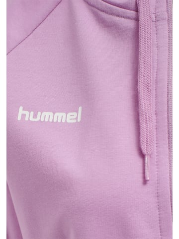 Hummel Reißverschluss Kapuzenpullover Hmlgo Damen in ORCHID