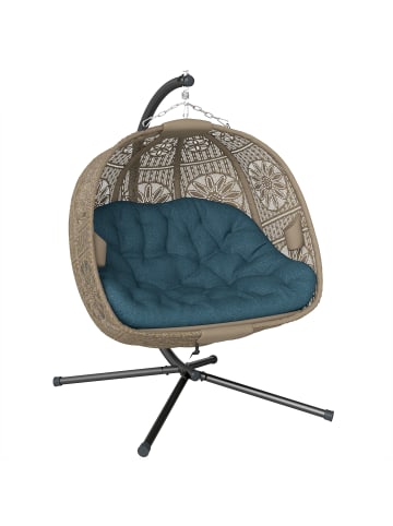 Outsunny Hängesessel,132cm x 126cm x 172cm,mehrfarbig