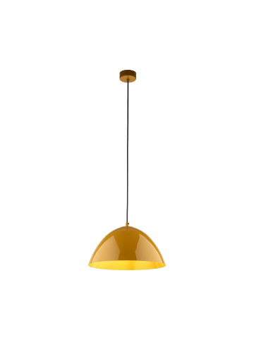 Licht-Erlebnisse Pendelleuchte Ø 34 x (T)165 cm in Ocker