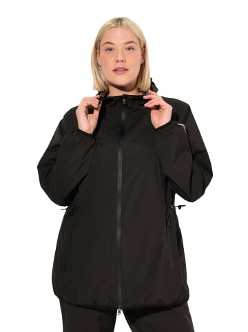 Ulla Popken Funktionsjacke in schwarz