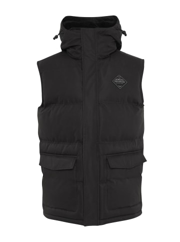 Threadbare Steppweste THB Jacket Gilet Athletic in Black