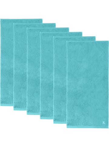 Erwin Müller Handtuch 6er-Pack Heidenheim in türkis
