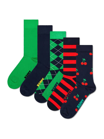 Happy Socks Socken 5er Pack in Cherry