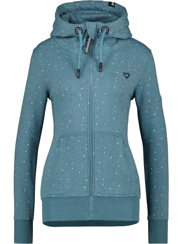 alife and kickin Kapuzensweatjacke YasminAK B in tidal teal melange