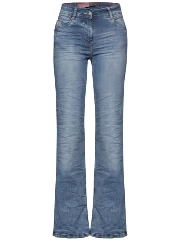 Cecil Slim Fit Jeans in Blau