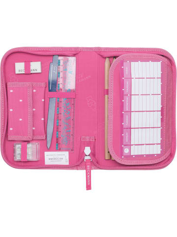 BECKMANN Federmappe mit Inhalt Strawberry in rot