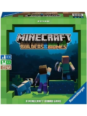 Ravensburger Verlag GmbH Spiel - Ravensburger Familienspiel 26132 - Minecraft Builders & Biomes - Ge
