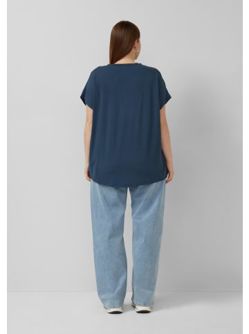 QS T-Shirt in 5820_tiefblau
