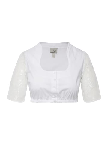 Ulla Popken Bluse in schneeweiß