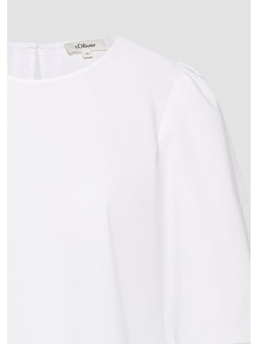 s.Oliver Bluse in 0100_weiß