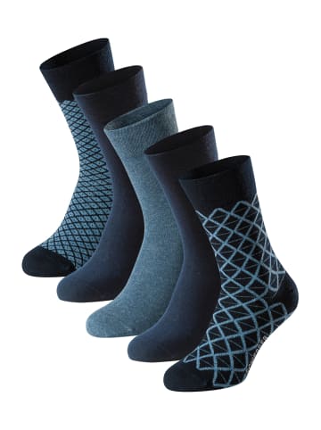 Schiesser Freizeitsocken Bluebird in sortiert 3