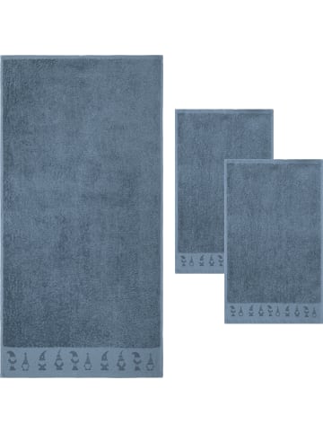 Erwin Müller Frottier-Set 3-teilig in blau