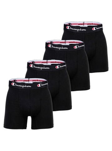 Champion Boxershort 4er Pack in Schwarz