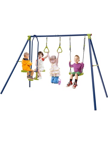 COSTWAY 3-in-1- Schaukel in Blau