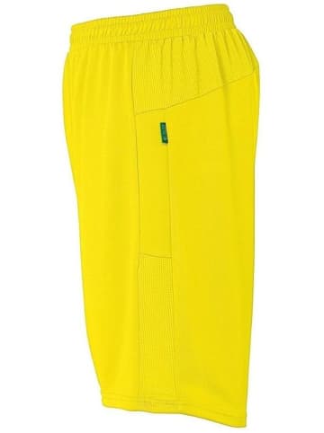 Kempa Sportshorts "Performance Shorts" in Gelb