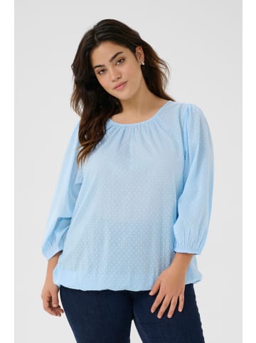 KAFFE curve Langarm-Bluse KCrory in Windsurfer