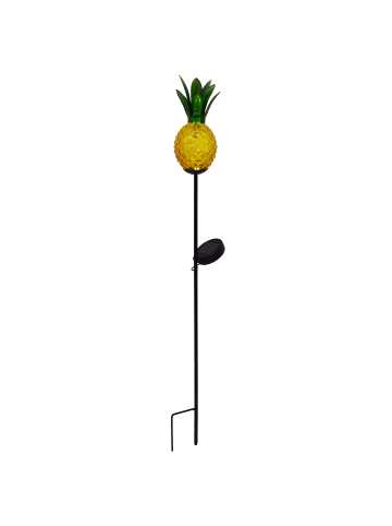 näve LED-Solar Erdspieß "Ananas" (H) 81 cm in Orange