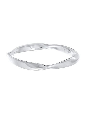 Elli Ring 925 Sterling Silber Twisted in Silber