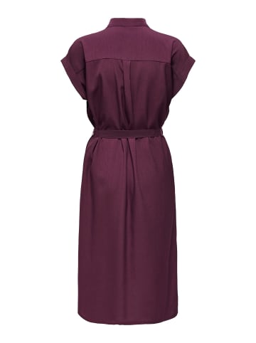 ONLY Hemdblusenkleid in Winetasting