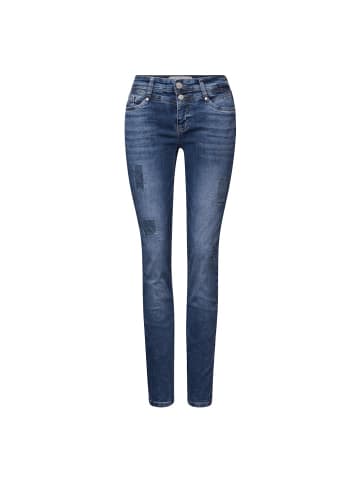 Street One Jeans in mid blue random washed