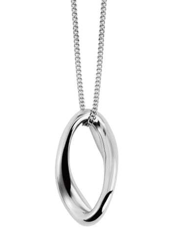 Adeliás Damen Halskette mit Anhänger – aus Edelstahl in silber