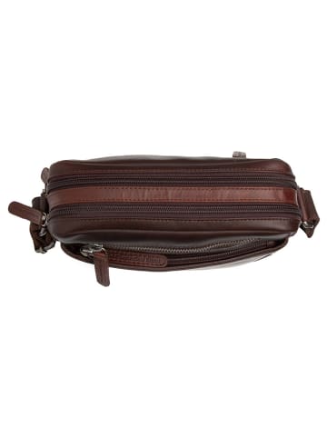 The Chesterfield Brand C48.1290 Arnhem Umhängetasche Wax Pull Up Leder in brown