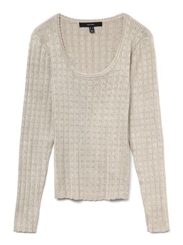 Vero Moda Strickpullover in Birch