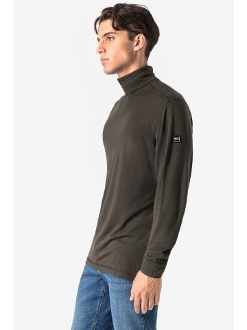 super.natural Merino Longsleeve in grün