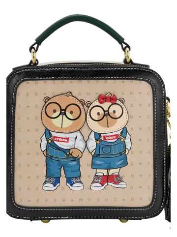 myMo Girls Handbag in beige black