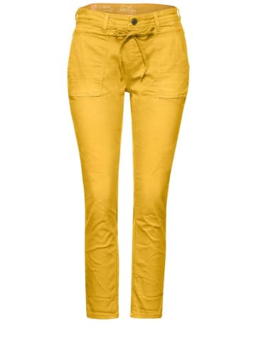 Street One Hose in dull sunset yellow wash
