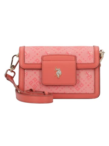 U.S. Polo Assn. NEW HAMPTON Umhängetasche 20 cm in coral