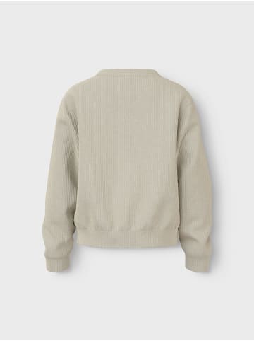 name it 2er-SET Weicher Velours Longsleeve Rundhals Langarmshirt in Sand