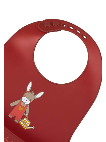 Sterntaler Silikon Lätzchen ESEL Emmily in dunkelrot