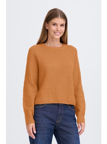 Oxmo Strickpullover OXIFANSI in Braun