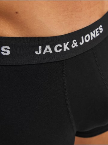 JACK & JONES PLUS 7er-pack Trunks in Black