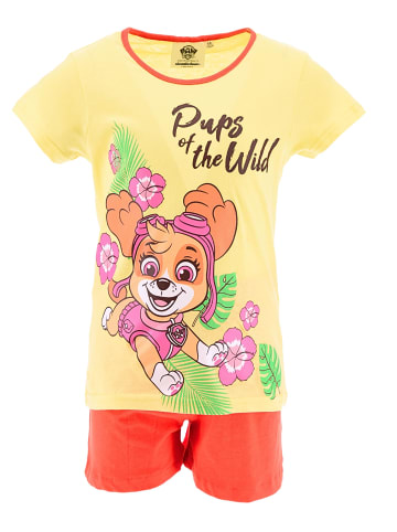 Paw Patrol Schlafanzug kurz Paw Patrol Skye in Gelb