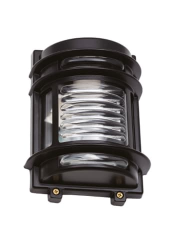 Licht-Erlebnisse Außen Wandlampe (B)16 x (H)22 cm in Schwarz