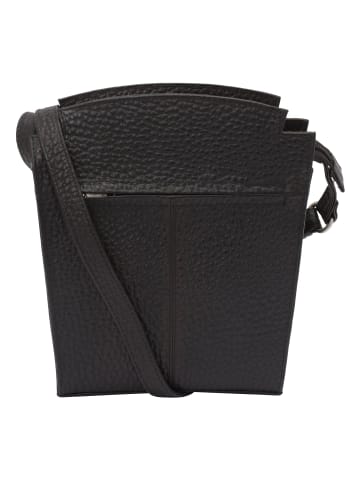 VLD VOi Leather Design Hirsch Darlene Mini Bag Umhängetasche Leder 17 cm in schwarz