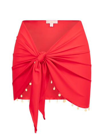Moda Minx Sarong Coin in Red