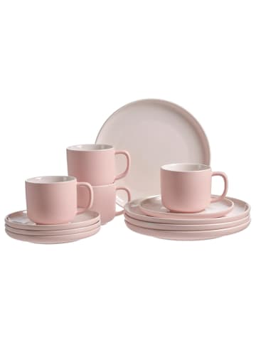 Ritzenhoff & Breker 12er Set Kaffeeservice Jasper in rosa