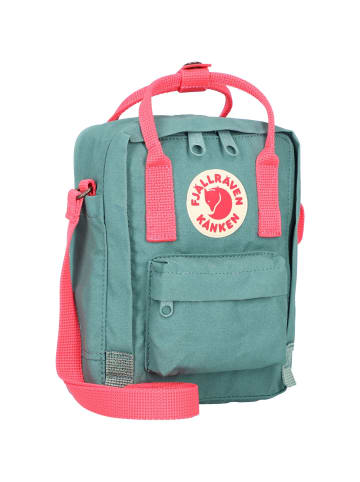 FJÄLLRÄVEN Kanken Sling Umhängetasche 15 cm in frost green-peach pink