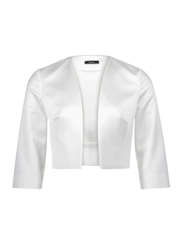 Vera Mont Bolero-Jacke mit Kellerfalten in Rohweiß