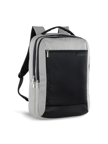 Bugatti Sera Business-Rucksack RFID Schutz 40 cm Laptopfach hellgrau