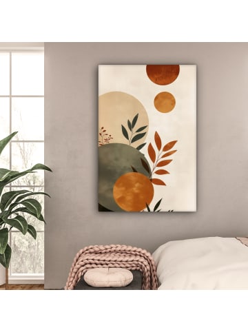 MuchoWow Leinwand Bilder Rostfarben