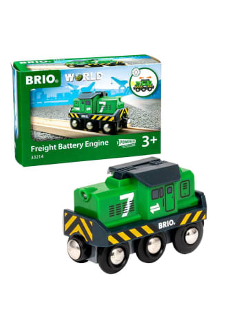 Brio Brio Aktionsspiel Batterie-Frachtlok in bunt