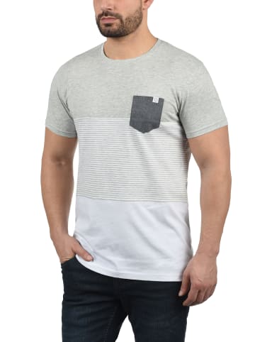 !SOLID Rundhalsshirt SDMalte in Grau