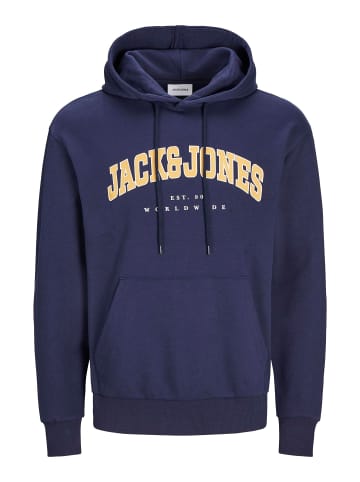 JACK & JONES PLUS Kapuzenpullover in Navy Blazer