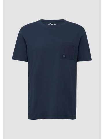 s.Oliver T-Shirt in 5852_tiefblau