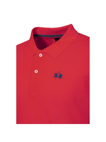 La Martina Poloshirt BPMP11 in rot